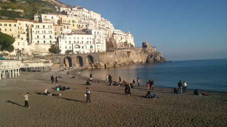 Amalfi from the main beach