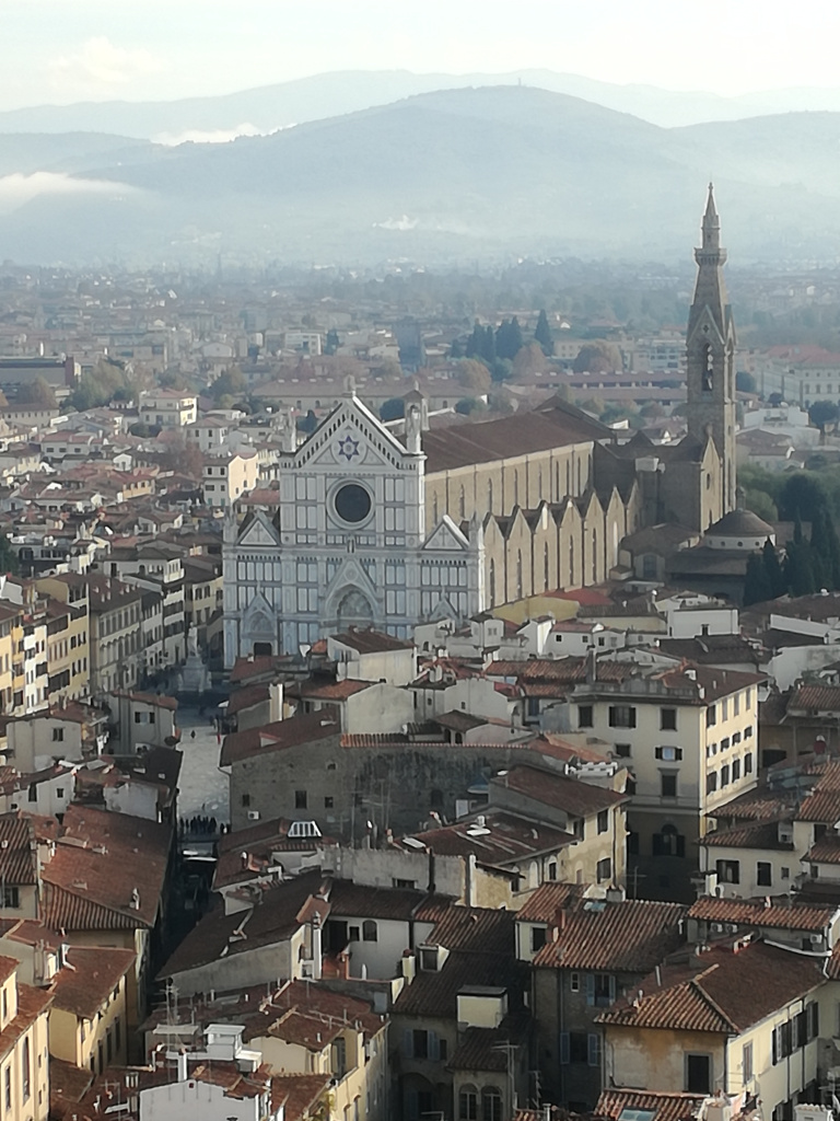  Basilica di Santa Croce vista da palazzo Vecchio