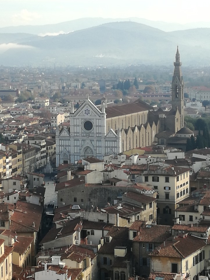 Basilica di Santa Croce vista da palazzo Vecchio
