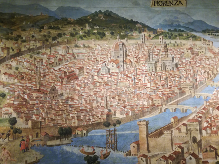 Rappresentazione della Firenze rinascimentale 